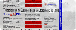 Dapagold V 5 Tablet 10